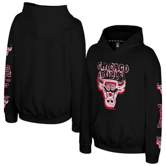 Youth Stadium Essentials  Black Chicago Bulls Legends Elementized Hoodie