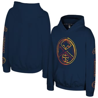 Youth Stadium Essentials  Navy Denver Nuggets Legends Elementized Hoodie