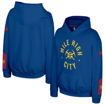 Youth Stadium Essentials  Blue Denver Nuggets Legends City Star Hoodie