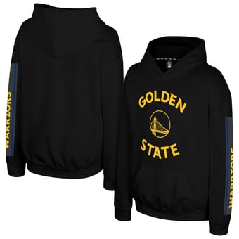 Youth Stadium Essentials  Black Golden State Warriors Legends City Star Hoodie