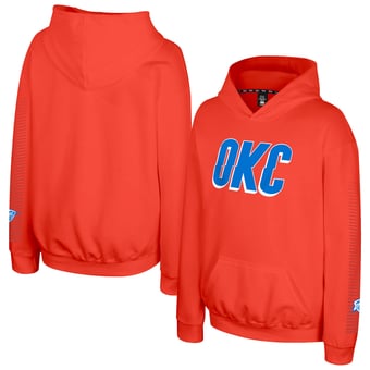 Youth Stadium Essentials  Orange Oklahoma City Thunder Legends City Star Hoodie