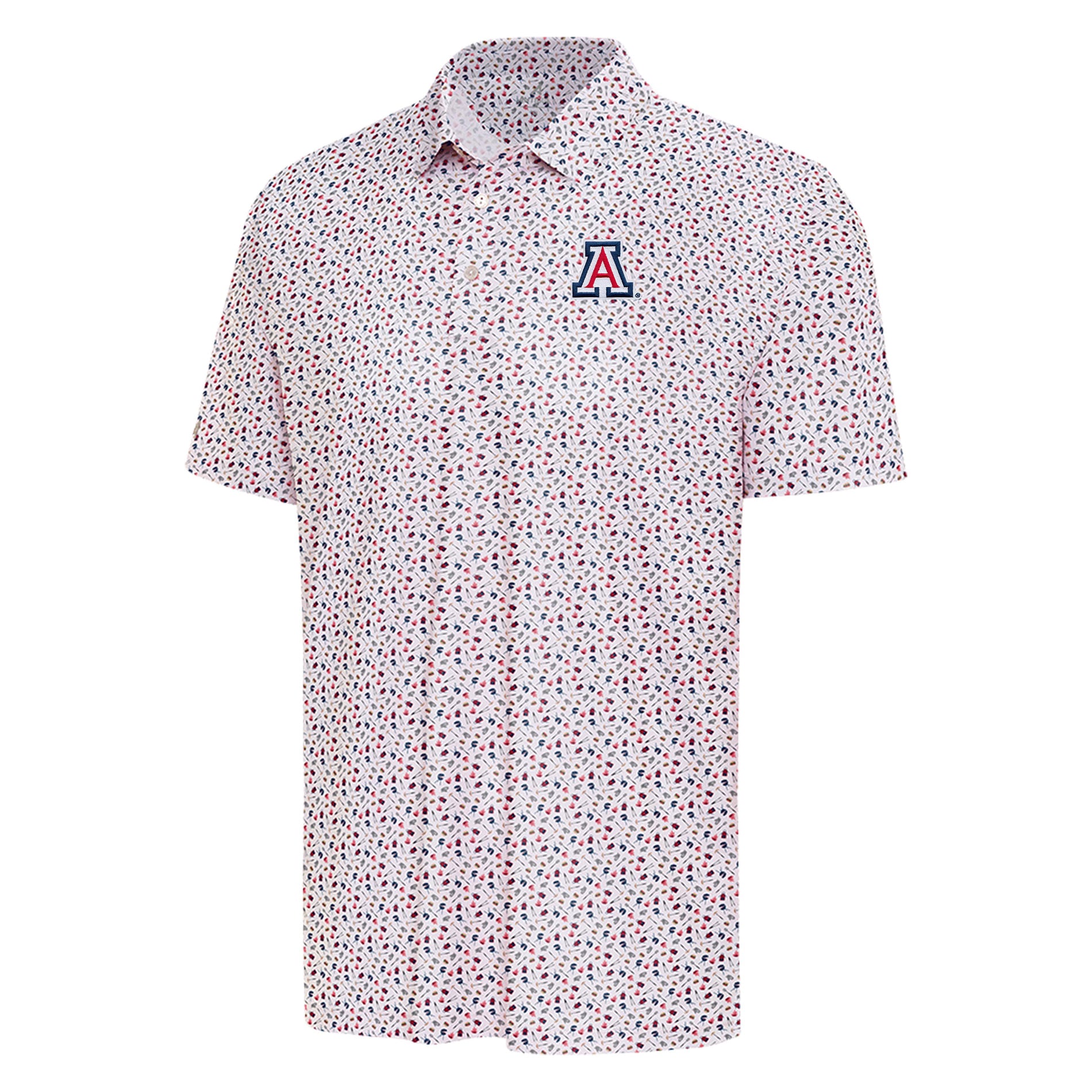 Men's Antigua Red Arizona Wildcats Hero Polo