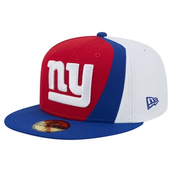 Men's New Era Red/Royal New York Giants Shock 59FIFTY Fitted Hat