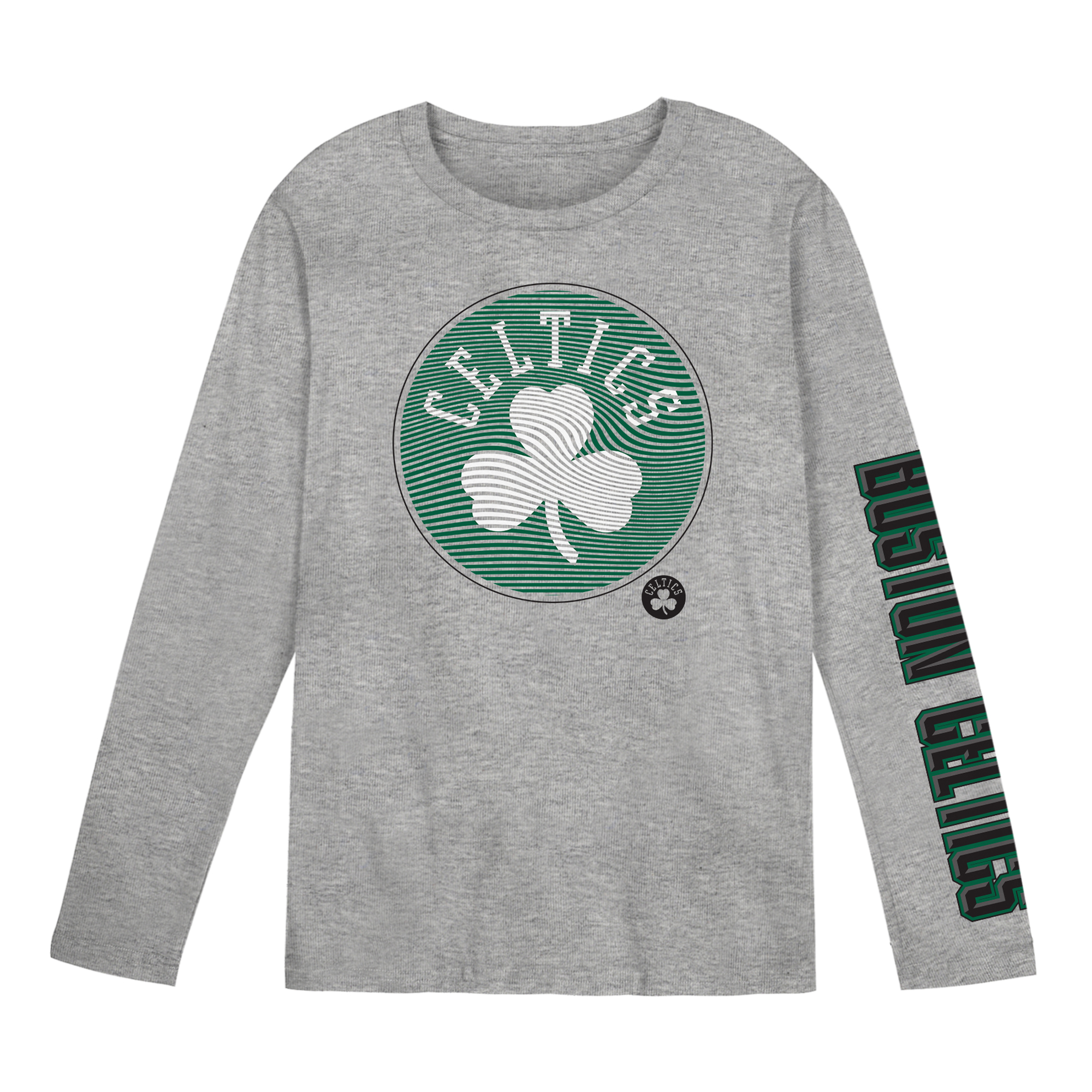 Outerstuff Preschool Gray Boston Celtics Air Raid Long-Sleeve T-Shirt - Gray