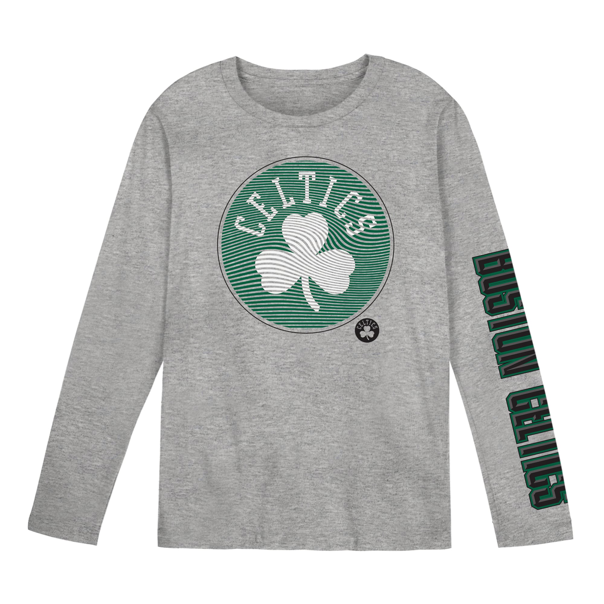 Outerstuff Preschool Gray Boston Celtics Air Raid Long-Sleeve T-Shirt - Gray