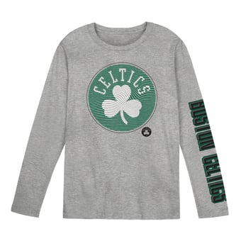 Preschool Outerstuff Gray Boston Celtics Air Raid Long Sleeve T-Shirt