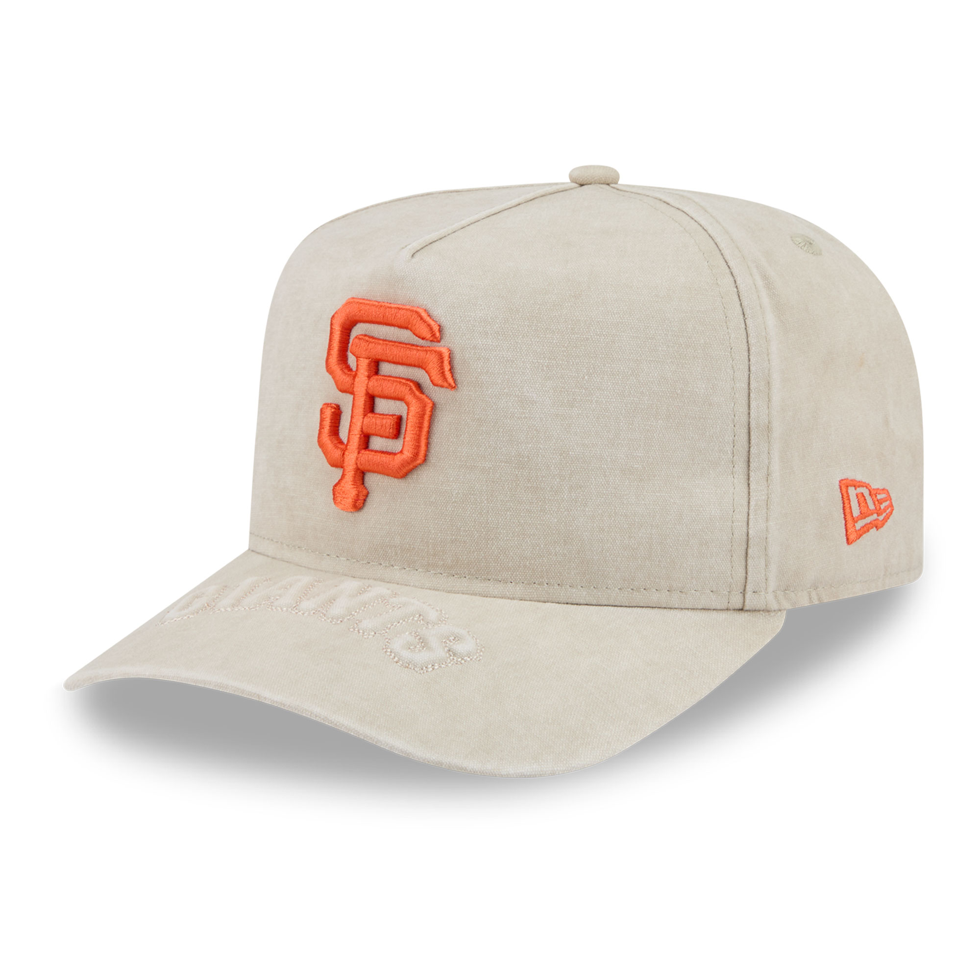 Men's New Era  Tan San Francisco Giants Neutral 9FIFTY A-Frame Snapback Hat