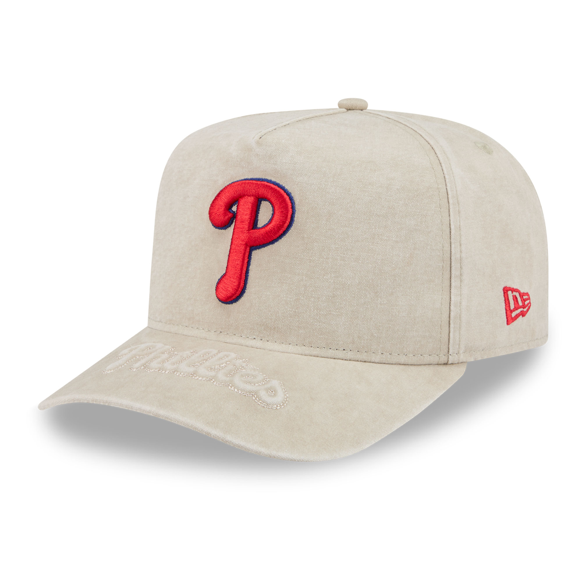Men's New Era  Tan Philadelphia Phillies Neutral 9FIFTY A-Frame Snapback Hat