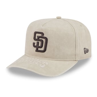 Men's New Era  Tan San Diego Padres Neutral 9FIFTY A-Frame Snapback Hat