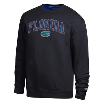 Men's Champion  Black Florida Gators Arch Sweatshirt