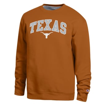 Men's Champion  Texas Orange Texas Longhorns Arch Sweatshirt