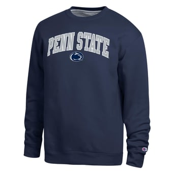 Men's Champion  Navy Penn State Nittany Lions Arch Sweatshirt
