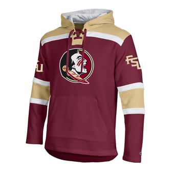Men's Champion  Garnet Florida State Seminoles Lacer Fleece Hoodie