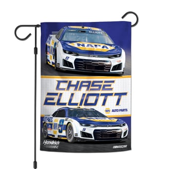 WinCraft Chase Elliott 12" x 18" Double-Sided Garden Flag