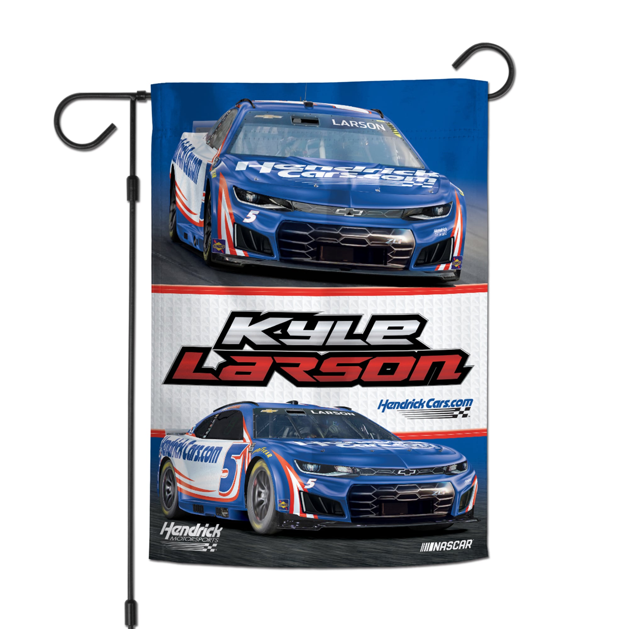 WinCraft Kyle Larson 12″ x 18″ Double-Sided Garden Flag WinCraft Kyle Larson 12″ x 18″ Double-Sided Garden Flag