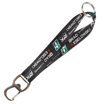 WinCraft Brad Keselowski Bottle Opener Key Strap