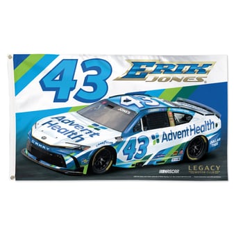 WinCraft  Erik Jones 3' x 5' Single-Sided Deluxe Flag