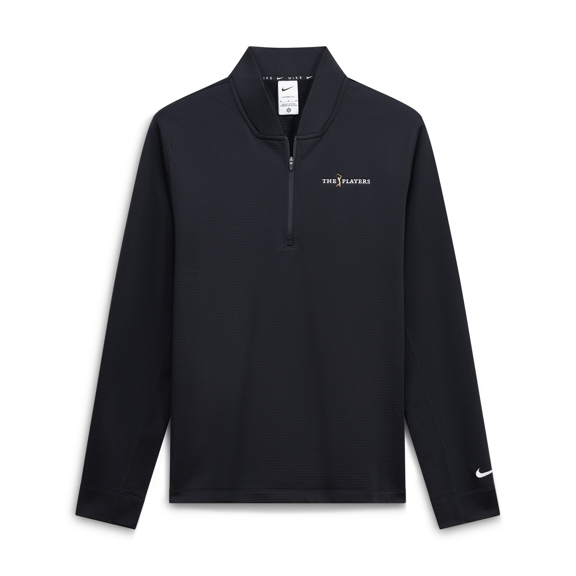 Women’s Nike Black THE PLAYERS Therma-FIT Velocity Half-Zip Pullover Women’s Nike Black THE PLAYERS Therma-FIT Velocity Half-Zip Pullover