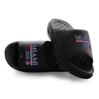 Unisex ISlide Miami Marlins City Connect Motive Slide Sandals