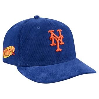Men's New Era Blue New York Mets Seinfeld Low Profile 59FIFTY Fitted Hat