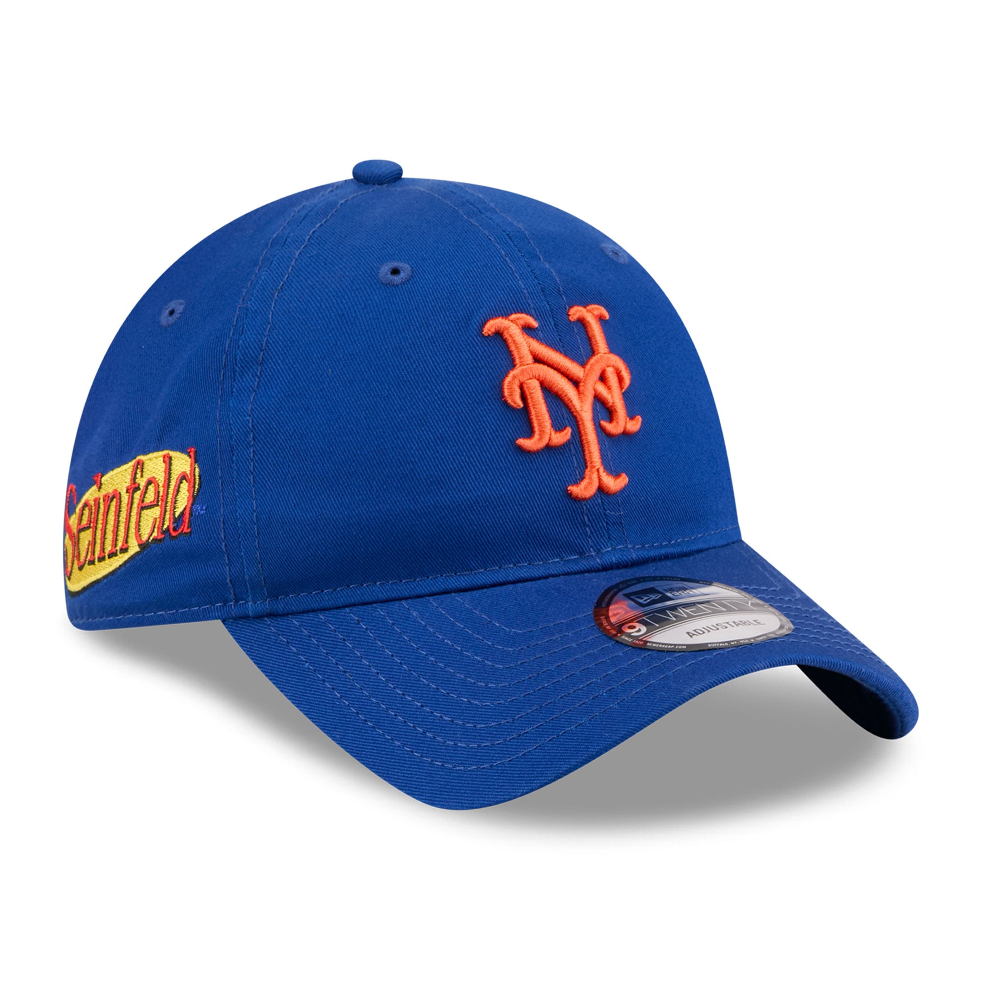 Men's New Era Royal New York Mets Seinfeld 9TWENTY Adjustable Hat