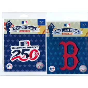 Boston Red Sox America's 250th Two-Piece Patch Bundle