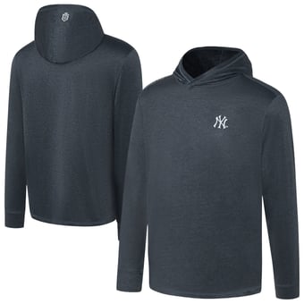 Men's Greatness Wins  Navy New York Yankees Core Tech Lightweight Hoodie