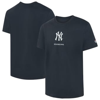 Men's Greatness Wins  Navy New York Yankees Event T-Shirt