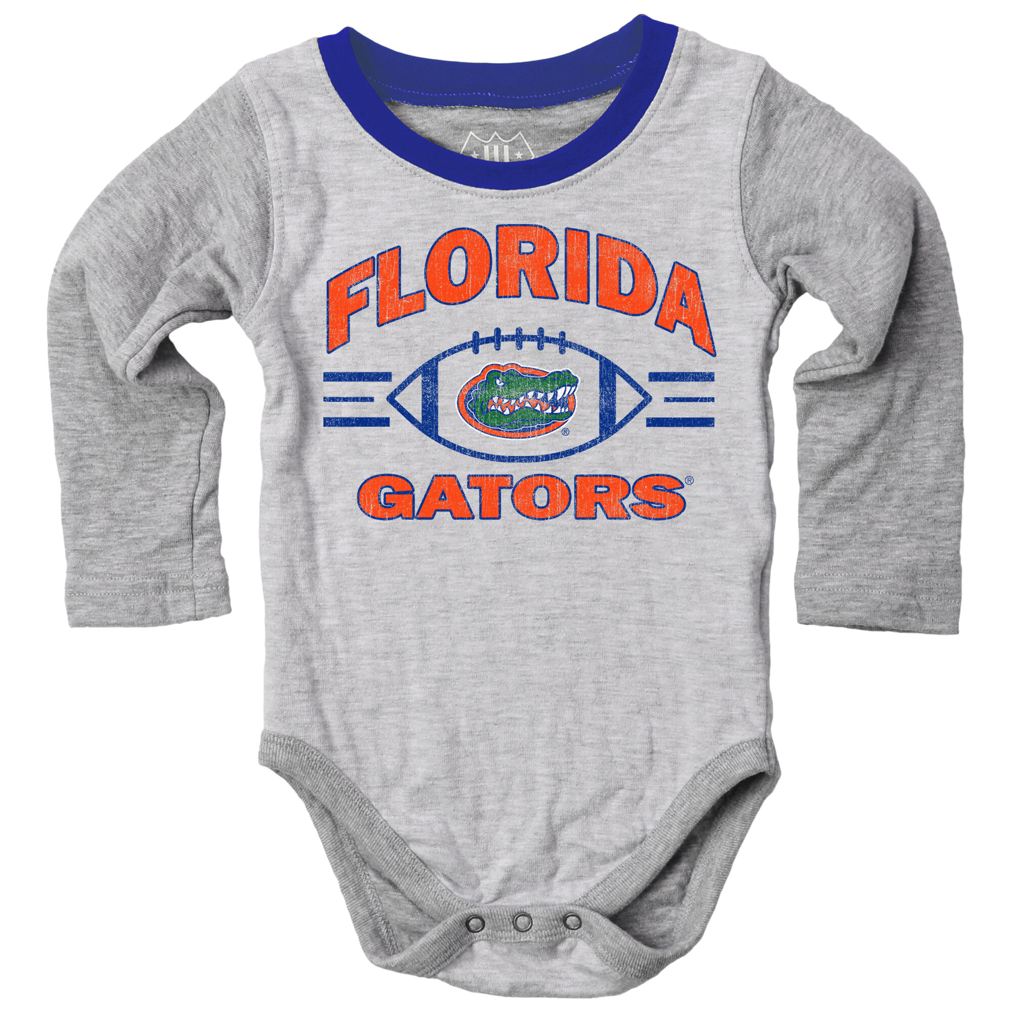 Infant Wes & Willy  Heather Gray Florida Gators Jie Jie Hopper Set