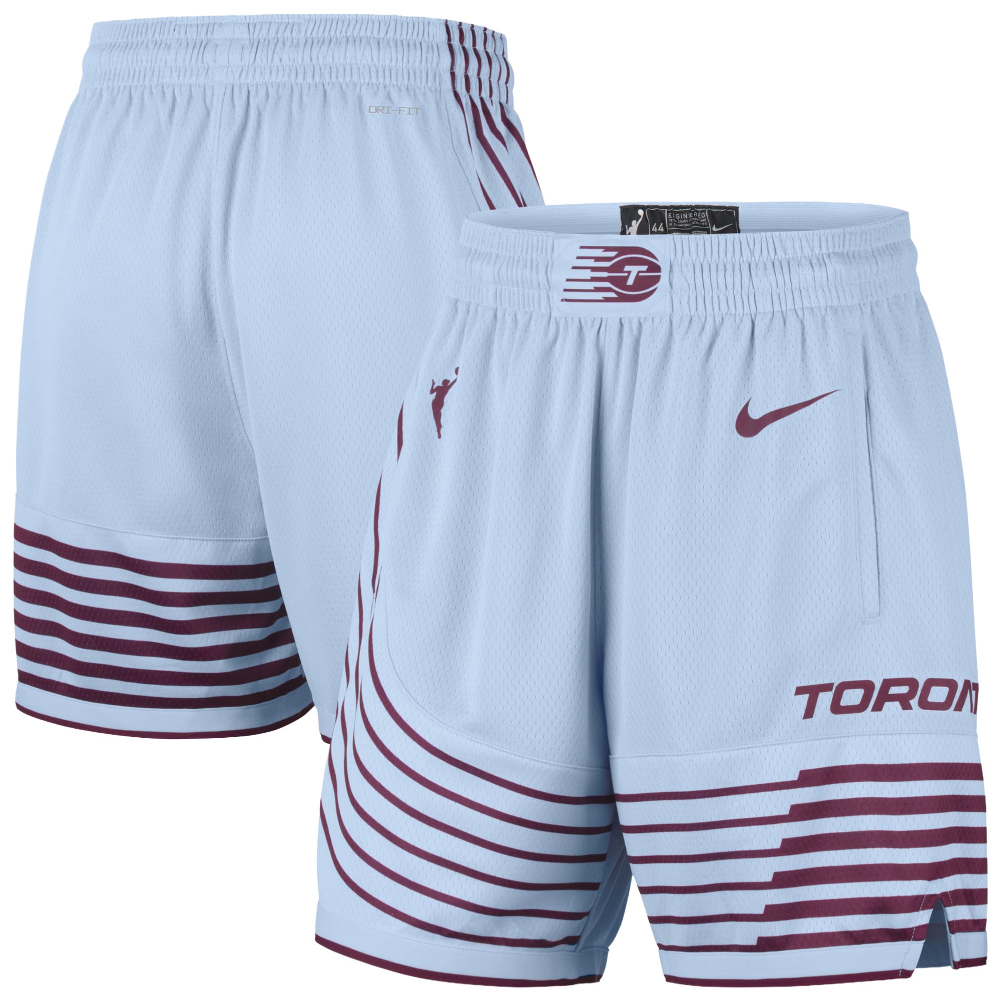 Women's Nike Hydrogen Blue Toronto Tempo Rebel Edition Victory Shorts