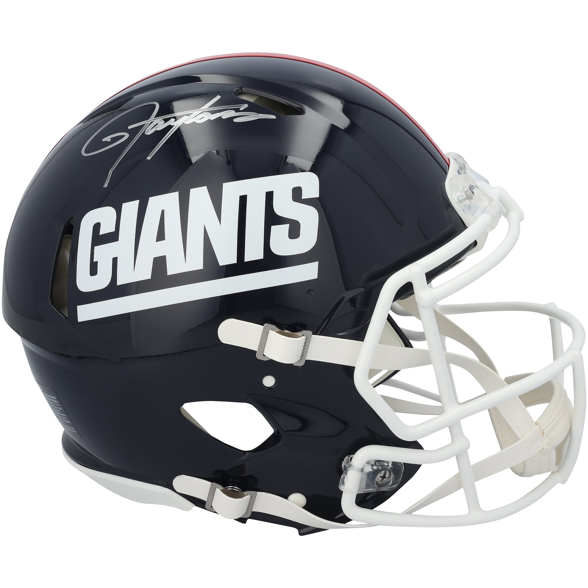 Lawrence Taylor New York Giants Autographed Riddell 1981-1999 Throwback Speed Authentic Helmet