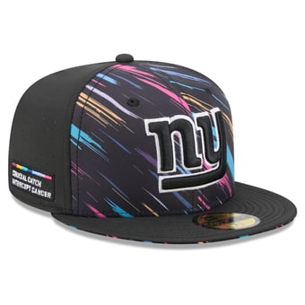 Men's New Era Black New York Giants 2026 NFL Crucial Catch 59FIFTY Fitted Hat