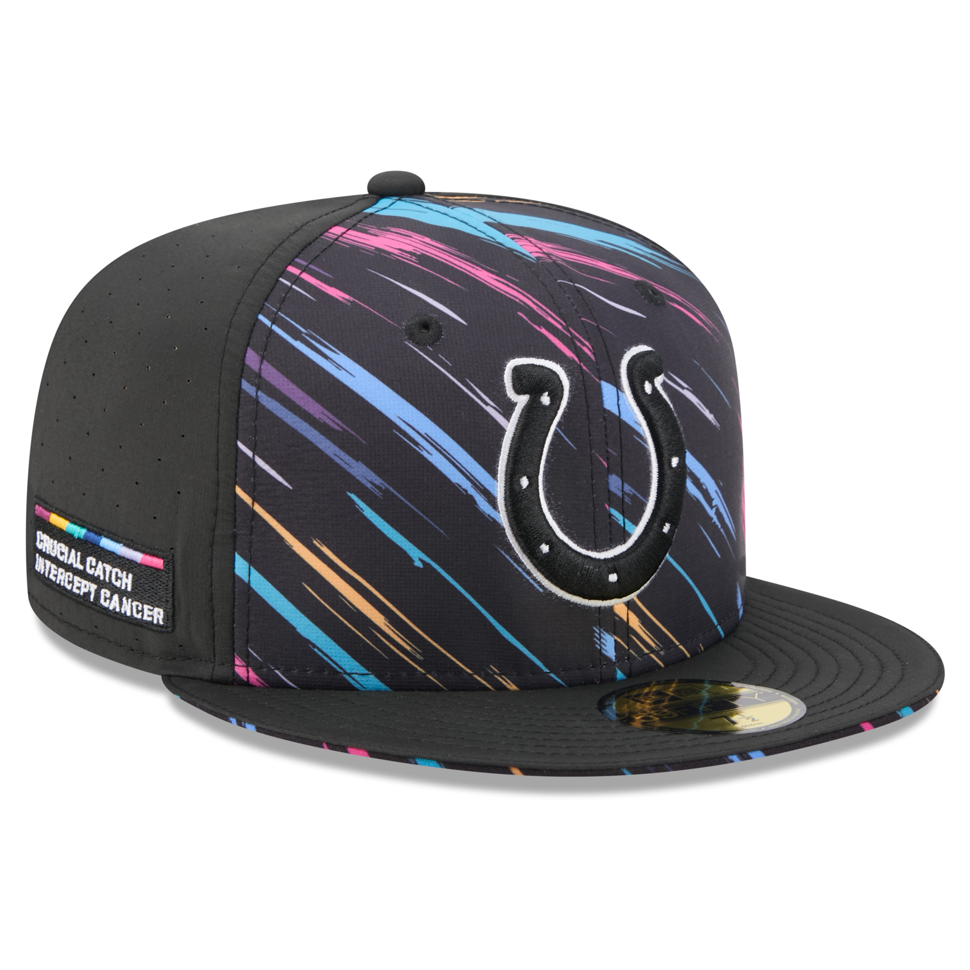 Men’s New Era Black Indianapolis Colts 2026 NFL Crucial Catch 59FIFTY Fitted Hat Men’s New Era Black Indianapolis Colts 2026 NFL Crucial Catch 59FIFTY Fitted Hat