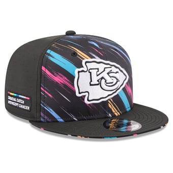 Men's New Era Black Kansas City Chiefs 2026 NFL Crucial Catch 9FIFTY Snapback Hat