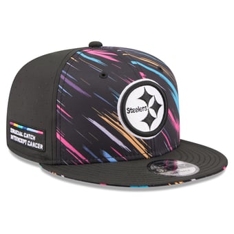 Men's New Era Black Pittsburgh Steelers 2026 NFL Crucial Catch 9FIFTY Snapback Hat