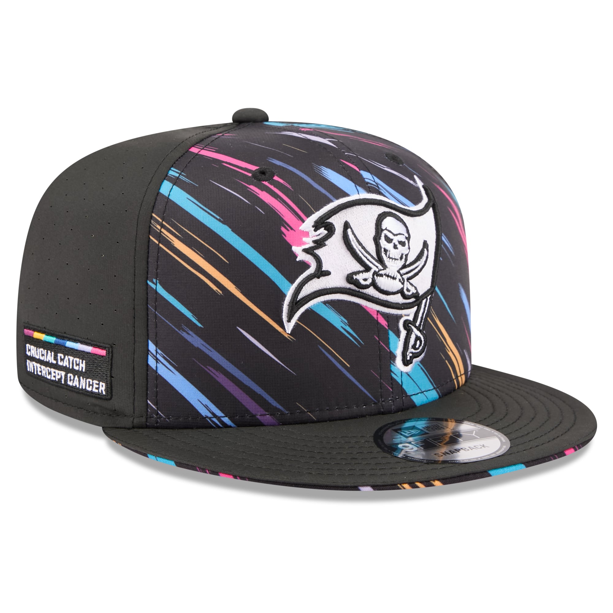 Men's New Era Black Tampa Bay Buccaneers 2026 NFL Crucial Catch 9FIFTY Snapback Hat