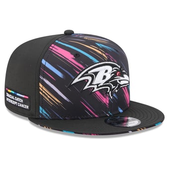 Men's New Era Black Baltimore Ravens 2026 NFL Crucial Catch 9FIFTY Snapback Hat