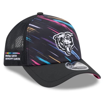 Men's New Era Black Chicago Bears 2026 NFL Crucial Catch 9FORTY Apex Adjustable Hat