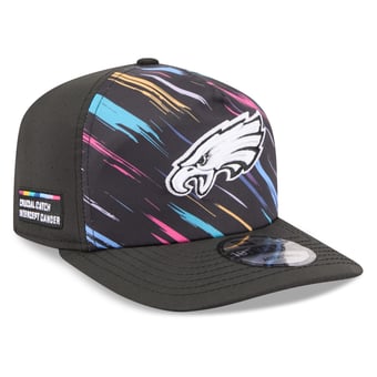 Men's New Era Black Philadelphia Eagles 2026 NFL Crucial Catch 19TWENTY Adjustable Hat