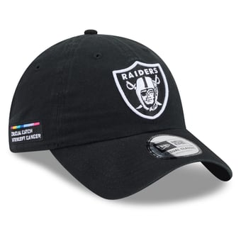 Men's New Era Black Las Vegas Raiders 2026 NFL Crucial Catch Casual Classic Adjustable Hat