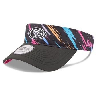 Men's New Era Black San Francisco 49ers 2026 NFL Crucial Catch Adjustable Visor