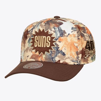 Unisex Mitchell & Ness Camo Phoenix Suns Leaf Camo Pro Adjustable Hat
