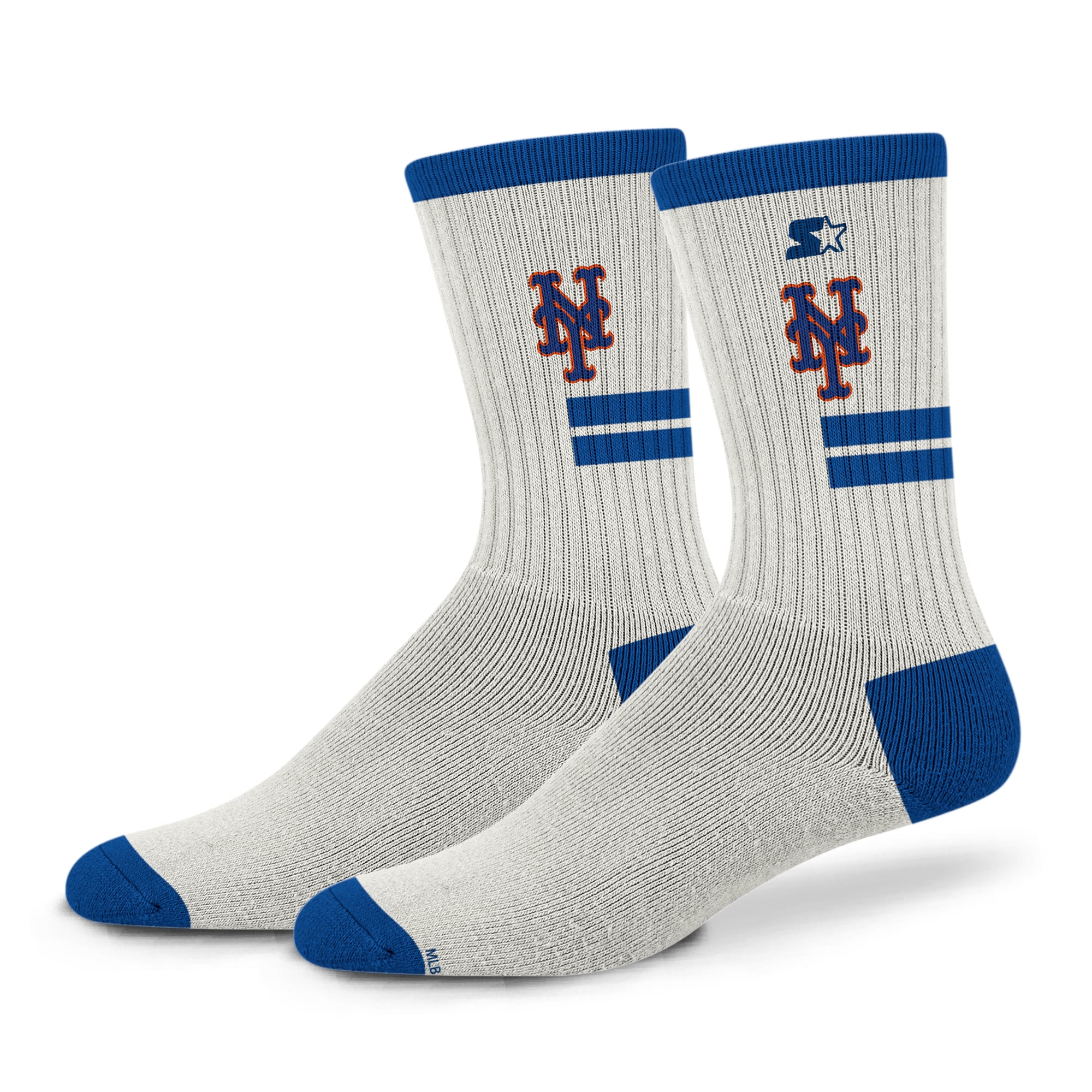 Unisex Starter  Cream New York Mets Premiere Cushioned Crew Socks