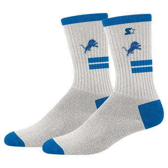 Unisex Starter  Cream Detroit Lions Premiere Cushioned Crew Socks