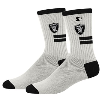 Unisex Starter  Cream Las Vegas Raiders Premiere Cushioned Crew Socks