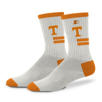 Unisex Starter  Cream Tennessee Volunteers Premiere Cushioned Crew Socks