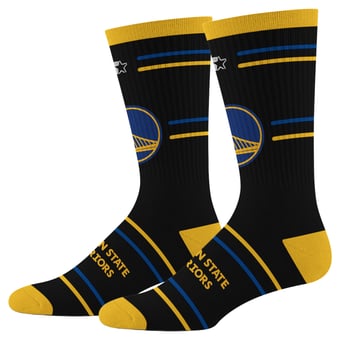 Starter Black Golden State Warriors Signify Cushioned Crew Socks