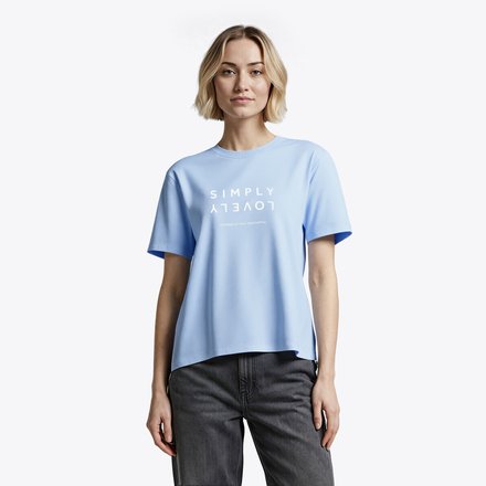 MV Simply Lovely T-Shirt - Sky - Womens