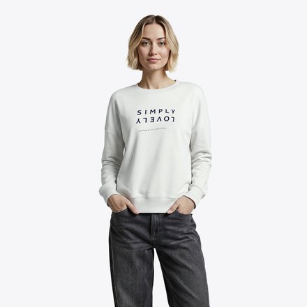 MV Simply Lovely Crew Sweatshirt - Grey - Womens