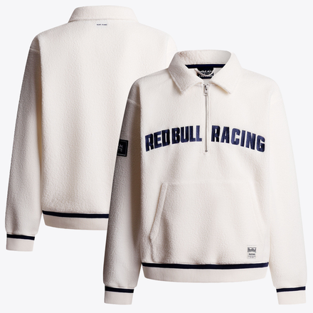 Oracle Red Bull Racing Pepe Jeans Half Zip Fleece - Off White
